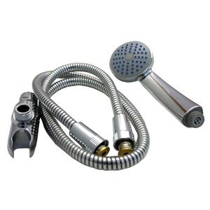 Serenity Single Function Hand Held Massage Shower Head, Shower Arm Mounting