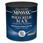 Minwax Polycrylic 622225555 Interior Wood Stain, Semi-Gloss, Clear, Liquid, 1 qt