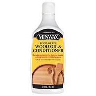 Minwax 47900000 Food-Grade Oil and Conditioner, Transparent, Clear, Liquid, 12 oz Bottle