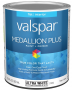Valspar Medallion Plus 2100 028.0021002.005 Latex Paint, Acrylic Base, Flat Sheen, Ultra White Base,
