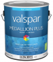 Valspar Medallion Plus 2100 028.0021002.007 Latex Paint, Acrylic Base, Flat Sheen, Ultra White Base,