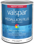 Valspar Medallion Plus 2200 028.0022004.005 Latex Paint, Acrylic Base, Eggshell Sheen, Clear Base, 1