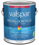 Valspar Medallion Plus 2200 028.0022004.007 Latex Paint, Acrylic Base, Eggshell Sheen, Clear Base, 1
