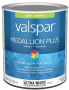 Valspar Medallion Plus 2300 028.0023002.005 Latex Paint, Acrylic Base, Satin Sheen, Ultra White Base