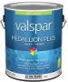 Valspar Medallion Plus 2300 028.0023002.007 Latex Paint, Acrylic Base, Satin Sheen, Ultra White Base
