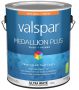 Valspar Medallion Plus 2700 028.0024002.007 Latex Paint, Acrylic Base, Semi-Gloss Sheen, Ultra White