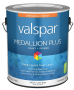 Valspar Medallion Plus 2700 028.0024004.007 Latex Paint, Acrylic Base, Semi-Gloss Sheen, Clear Base,