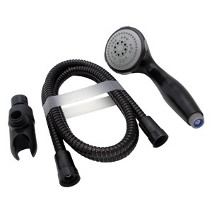 Simpatico, Deluxe Hand Held Shower With Hose, Five Functions, Spray,Massage