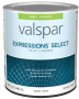 Valspar Expressions Select 4200 028.0042000.005 Latex Paint, Acrylic Base, Satin Sheen, White Base,