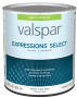 Valspar Expressions Select 4200 028.0042004.005 Latex Paint, Acrylic Base, Satin Sheen, Clear Base,
