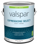 Valspar Expressions Select 4200 028.0042004.007 Latex Paint, Acrylic Base, Satin Sheen, Clear Base,