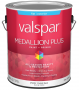 Valspar Medallion Plus 2500 028.0025002.007 Latex Paint, Acrylic Base, Flat Sheen, Pastel Base, 1 ga
