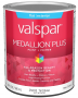 Valspar Medallion Plus 2500 028.0025003.005 Latex Paint, Acrylic Base, Flat Sheen, Tint Base, 1 qt,