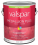 Valspar Medallion Plus 2600 028.0026000.007 Latex Paint, Acrylic Base, Satin Sheen, White Base, 1 ga
