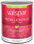 Valspar Medallion Plus 2600 028.0026002.005 Latex Paint, Acrylic Base, Satin Sheen, Pastel Base, 1 q