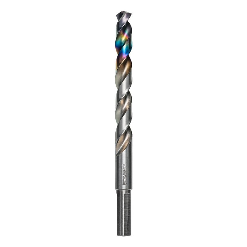 Diablo Metal Demon DMD2564JP1 Drill Bit, 25/64 in Dia, 5.2 in OAL, Three-Flat Shank