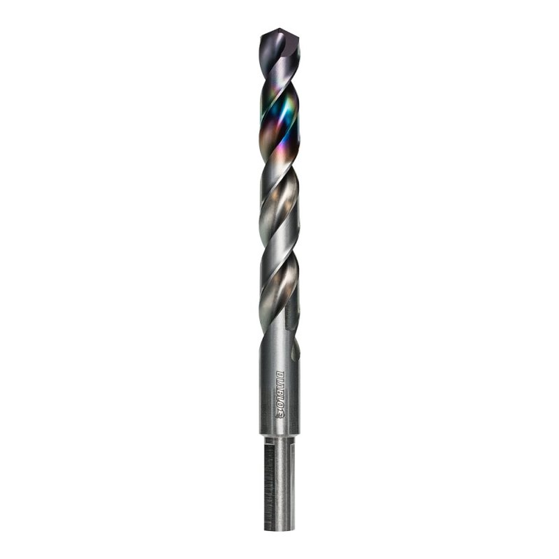 Diablo Metal Demon DMD3164JP1 Drill Bit, 31/64 in Dia, 5.9 in OAL, Three-Flat Reduced Shank  