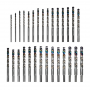 Diablo Metal Demon DMD-S29 Drill Bit Set, 29-Piece, Stainless Steel