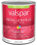 Valspar Medallion Plus 2600 028.0026000.005 Latex Paint, Acrylic Base, Satin Sheen, White Base, 1 qt