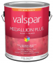 Valspar Medallion Plus 2600 028.0027004.007 Latex Paint, Acrylic Base, Semi-Gloss Sheen, Clear Base,