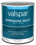 Valspar Expressions Select 4400 028.0044002.005 Latex Paint, Acrylic Base, Flat Sheen, Pastel Base, 