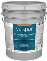 Valspar Expressions Select 4600 028.0046002.008 Latex Paint, Acrylic Base, Semi-Gloss, Pastel Base, 