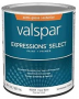Valspar Expressions Select 4600 028.0046004.005 Latex Paint, Acrylic Base, Semi-Gloss, Clear Base, 1