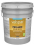 Valspar Pro-Hide Gold Ultra 6100 028.0061003.008 Latex Paint, Acrylic Base, Flat, Tint White, 5 gal