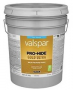 Valspar Pro-Hide Gold Ultra 6100 028.0061005.008 Latex Paint, Acrylic Base, Flat, Black, 5 gal, Plas