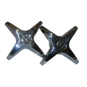 VP-100 Universal, Chrome, Vise Grip, Hot & Cold, Cross Handles