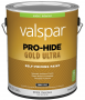Valspar Pro-Hide Gold Ultra 6300 028.0063004.007 Latex Paint, Acrylic Base, Satin, Clear Base, 1 gal