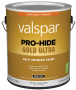Valspar Pro-Hide Gold Ultra 6400 028.0064002.007 Latex Paint, Acrylic Base, Semi-Gloss Sheen, Pastel