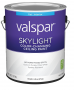 Valspar Skylight 15028 028.0015028.007 Ceiling Paint, Flat, Ultra White, 1 gal, Metal Pail, Latex Ba