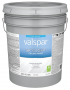 Valspar Skylight 5029 028.0015029.008 Ceiling Paint, Flat, White, 5 gal, Plastic Pail, Latex Base