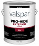 Valspar Pro-Hide 91316 028.0091316.007 Exterior Oil Primer, White, 1 gal, Metal Pail
