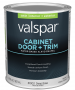 Valspar 8100 028.0081003.005 Cabinet, Door and Trim Paint Enamel, Water Base, Satin Sheen, Deep Base