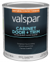 Valspar 8200 028.0082001.005 Cabinet, Door and Trim Paint Enamel, Water Base, Semi-Gloss Sheen, Past