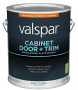 Valspar 8200 028.0082002.007 Cabinet, Door and Trim Paint Enamel, Water Base, Semi-Gloss Sheen, Tint