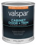 Valspar 8200 028.0082004.005 Cabinet, Door and Trim Paint Enamel, Water Base, Semi-Gloss Sheen, Clea
