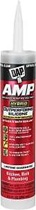 DAP AMP 7079800763 Advanced Sealant Caulk, Clear, 30 min Curing, 9 oz Cartridge
