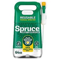 Spruce 810121300432 Manual Weed and Grass Killer, Liquid, Spray Application, 64 oz