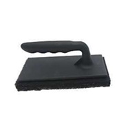 Mr. BAR-B-Q 06467Y Oversized Grill/Griddle Scrubber with Replacement Pad, 8 in L Brush, 4 in W Brush