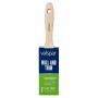 Valspar Wall and Trim 881445200 Paint Brush, 2 in W, Flat Brush, Polyester Bristle, Beavertail, Ergo
