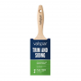 Valspar Trim and Siding 881445300 Flat Paint Brush, 3 in W, Flat Brush, Polyester Bristle