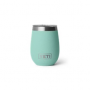 Yeti Rambler 10 oz Wine Tumbler with Duraslip Ceramic Lining - Sea Stone