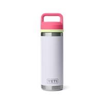 Yeti Rambler 18 oz Water Bottle with Color-Blocked Chug Cap - Mist/Pink/Grasshopper
