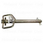 5/8" x 6-1/4" Zinc Plated Steel Swivel Handle Hitch Pins