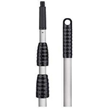 Libman Extension Handle, 1.81 in Dia, 12 ft L, Aluminum, Silver