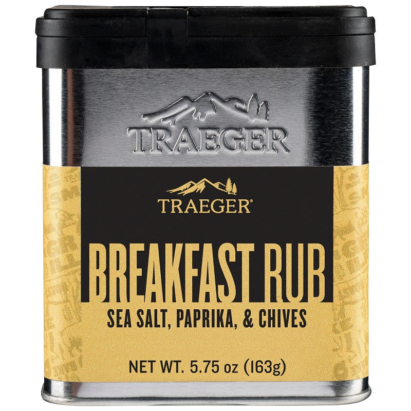 Traeger Breakfast Rub, Garlic, Paprika, 5.75 oz Tin