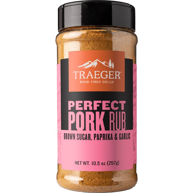 Traeger Seasoning, Pork Rub, 12.5 oz Bottle